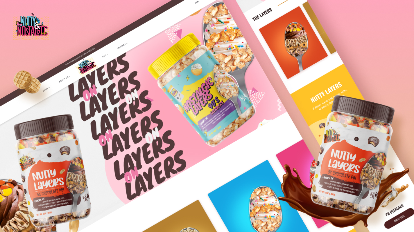 Project Nutty Layers - Image for Carousel