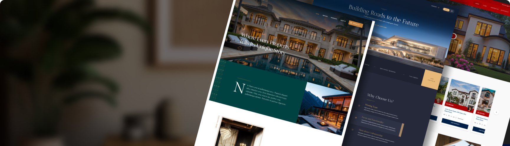 Real Estate Brochure Spacing Image